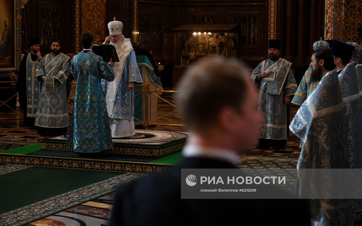 Божественная литургия в праздник Благовещения Пресвятой Богородицы