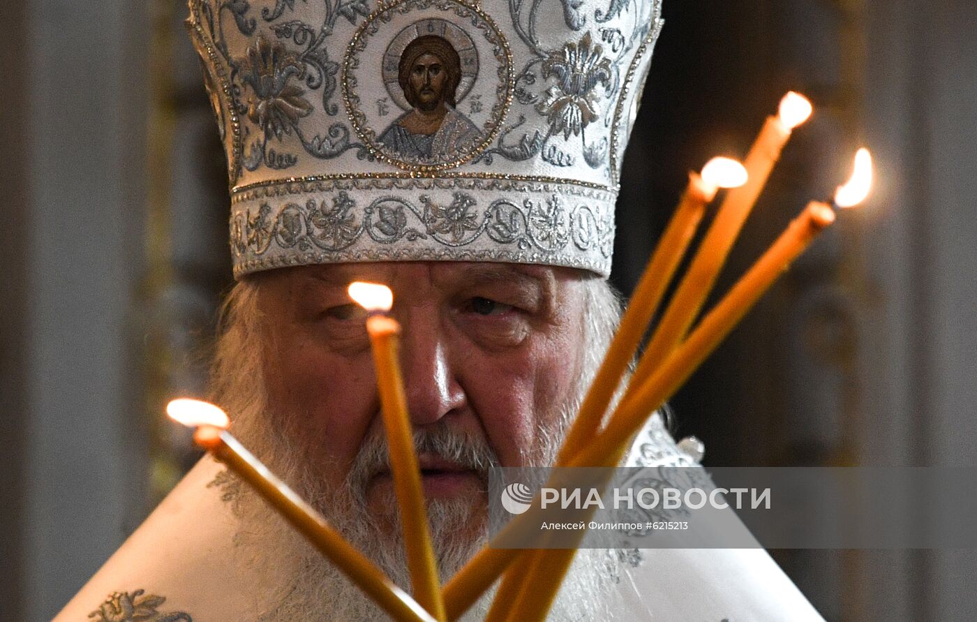 Божественная литургия в праздник Благовещения Пресвятой Богородицы