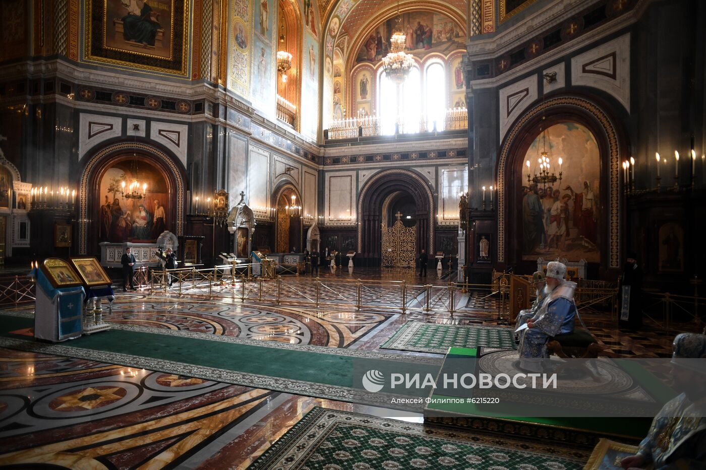 Божественная литургия в праздник Благовещения Пресвятой Богородицы