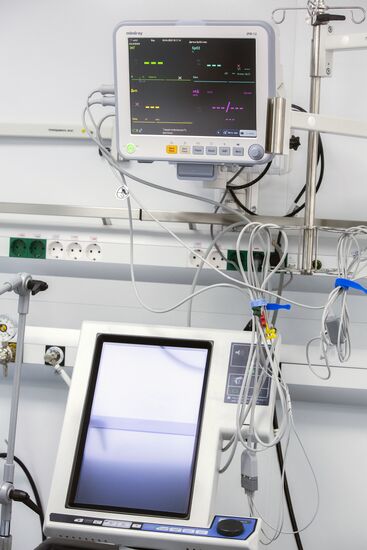 Открытие перепрофилированного корпуса в центре им М.И. Сеченова для лечения пациентов с коронавирусом