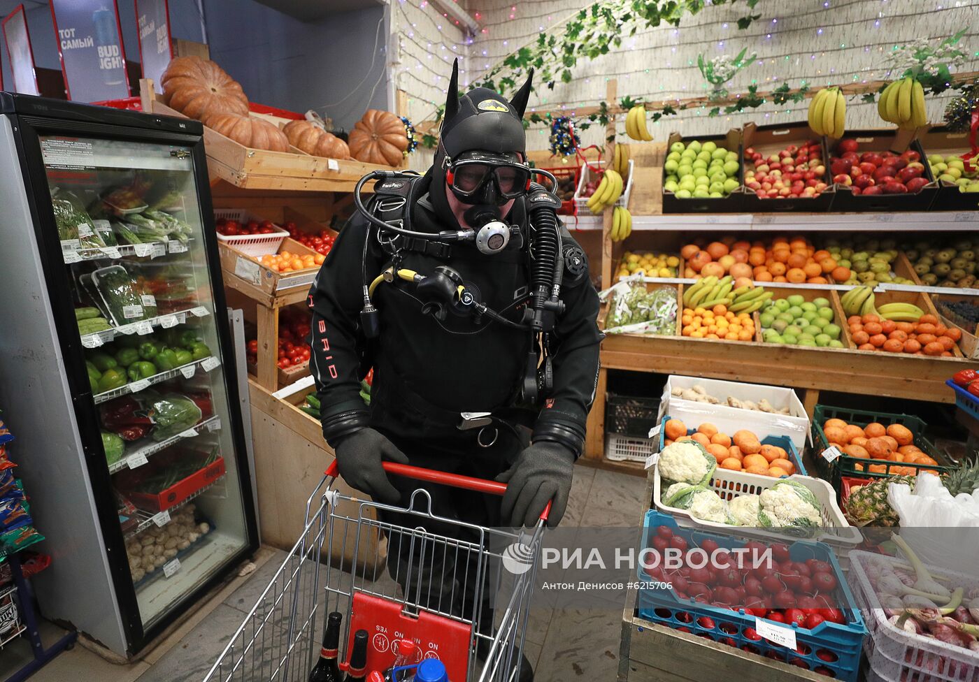 Флэшмоб дайверов в Твери