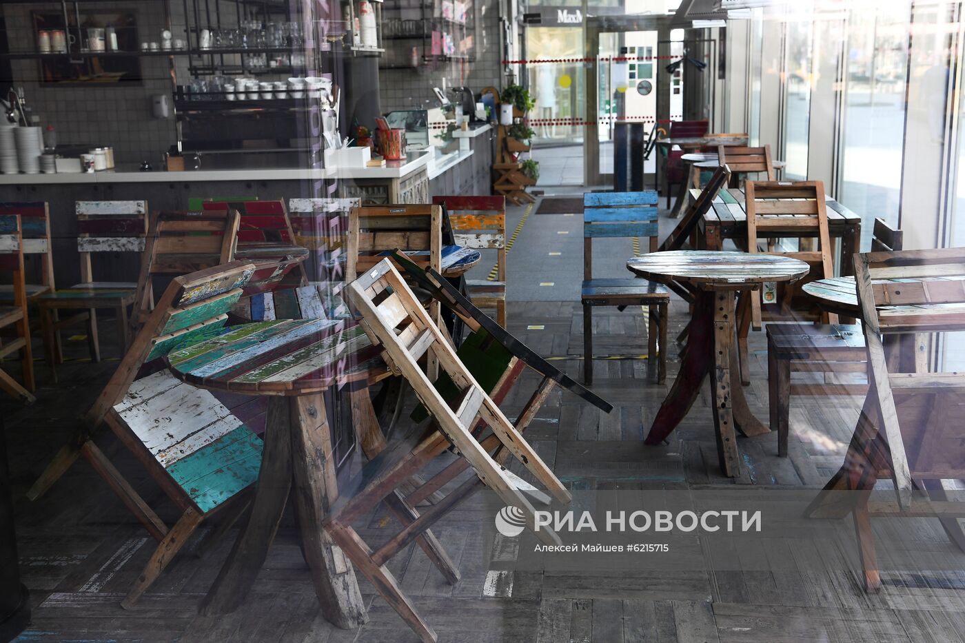 Москва во время режима самоизоляции жителей