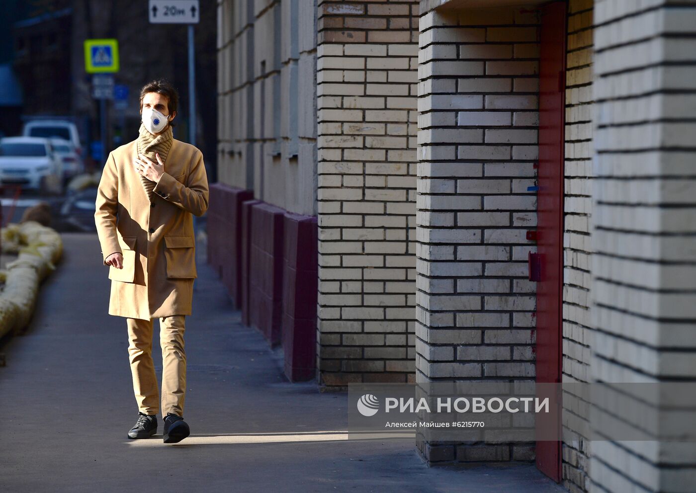 Москва во время режима самоизоляции жителей