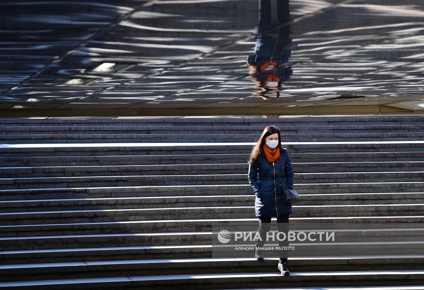 Москва во время режима самоизоляции жителей