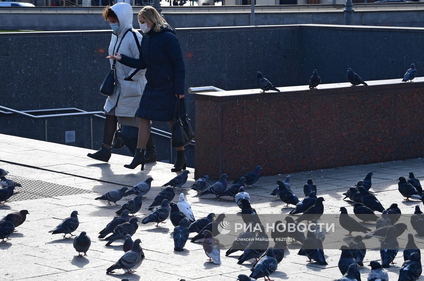 Москва во время режима самоизоляции жителей