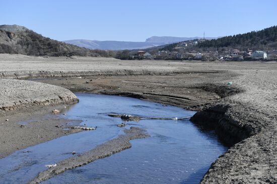 Симферопольское водохранилище в Крыму