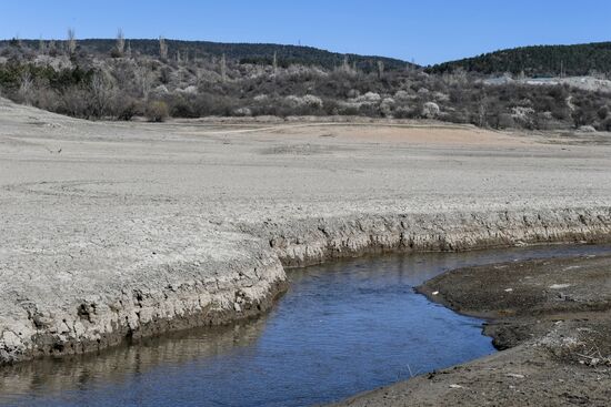 Симферопольское водохранилище в Крыму