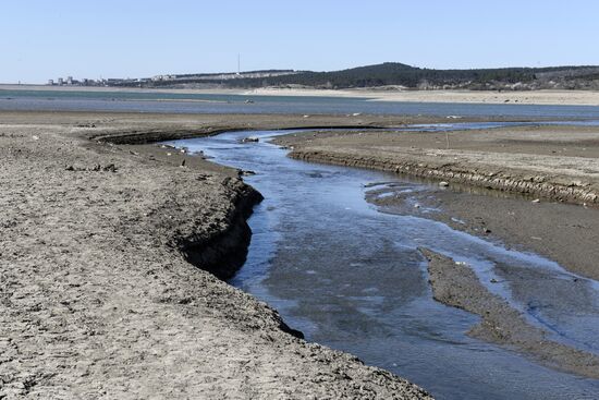 Симферопольское водохранилище в Крыму