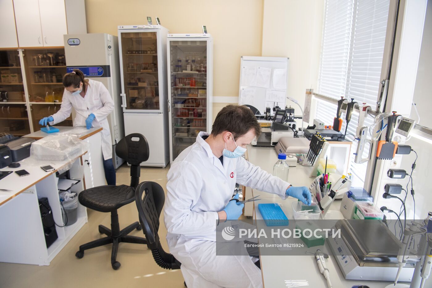Разработка экспресс-тестов на коронавирус учеными из центра "Сколково"
