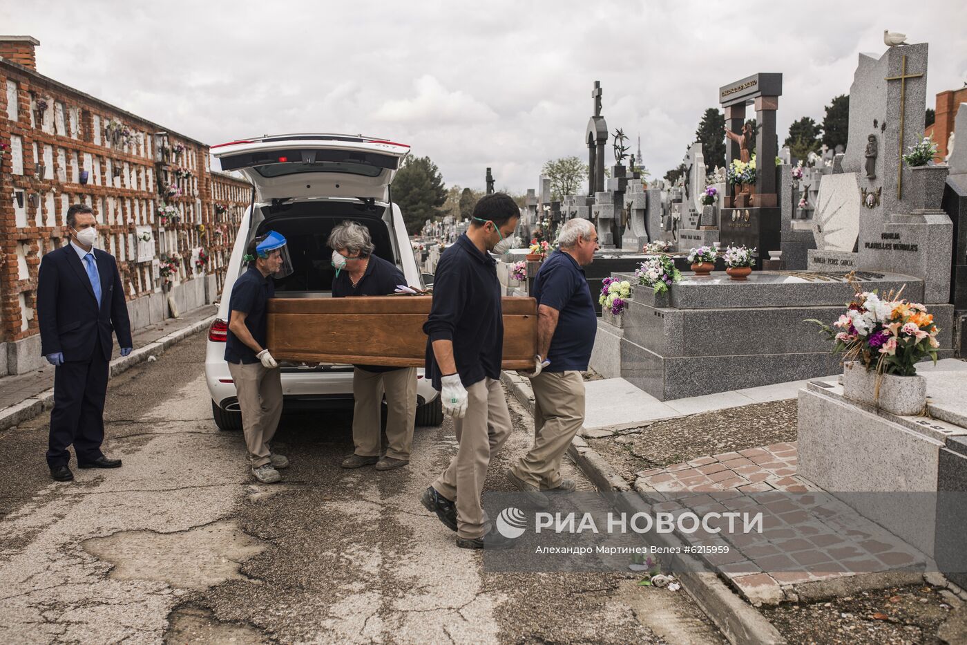 Мадрид во время пандемии коронавируса