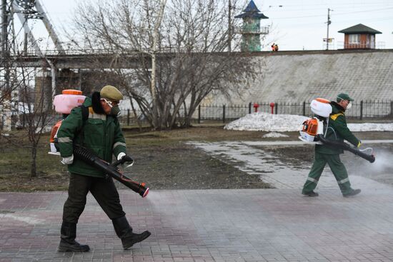 Ситуация в связи с коронавирусом в городах России