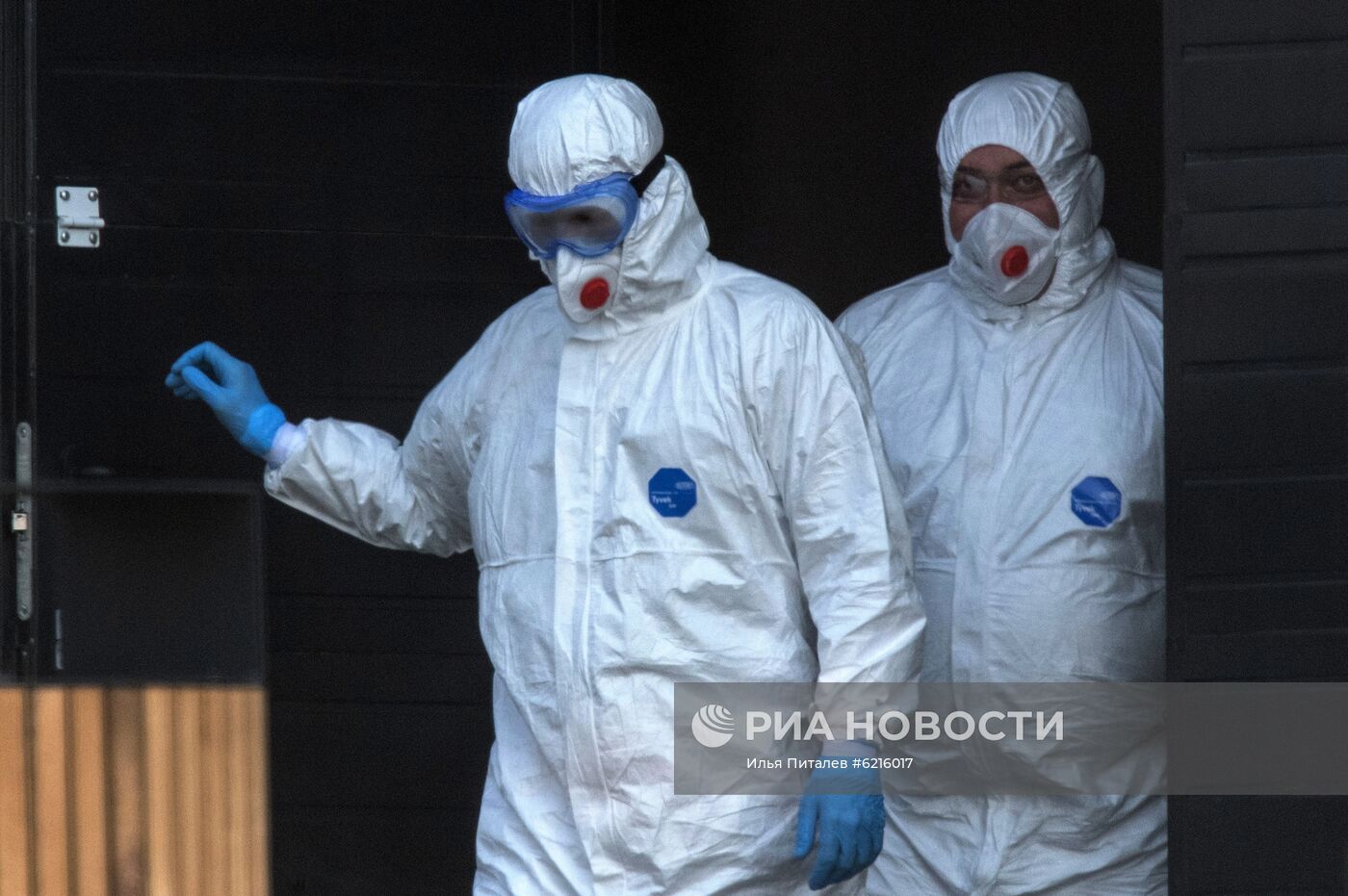 Ситуация у больницы в Коммунарке