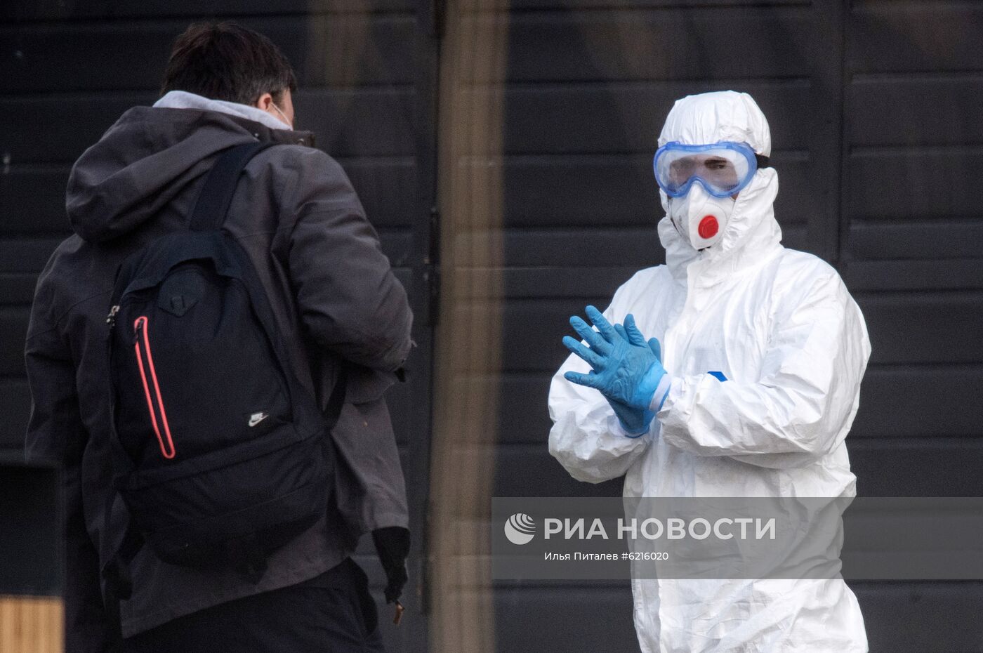 Ситуация у больницы в Коммунарке