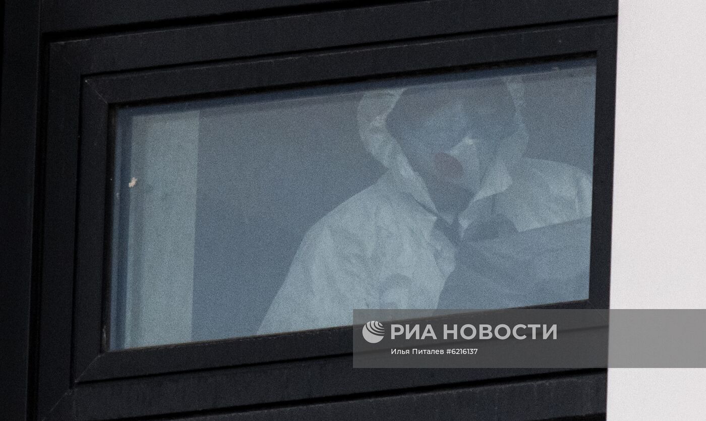 Ситуация у больницы в Коммунарке