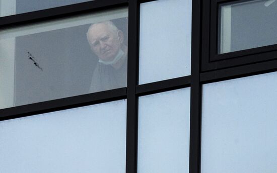 Ситуация у больницы в Коммунарке 