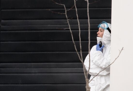 Ситуация у больницы в Коммунарке 