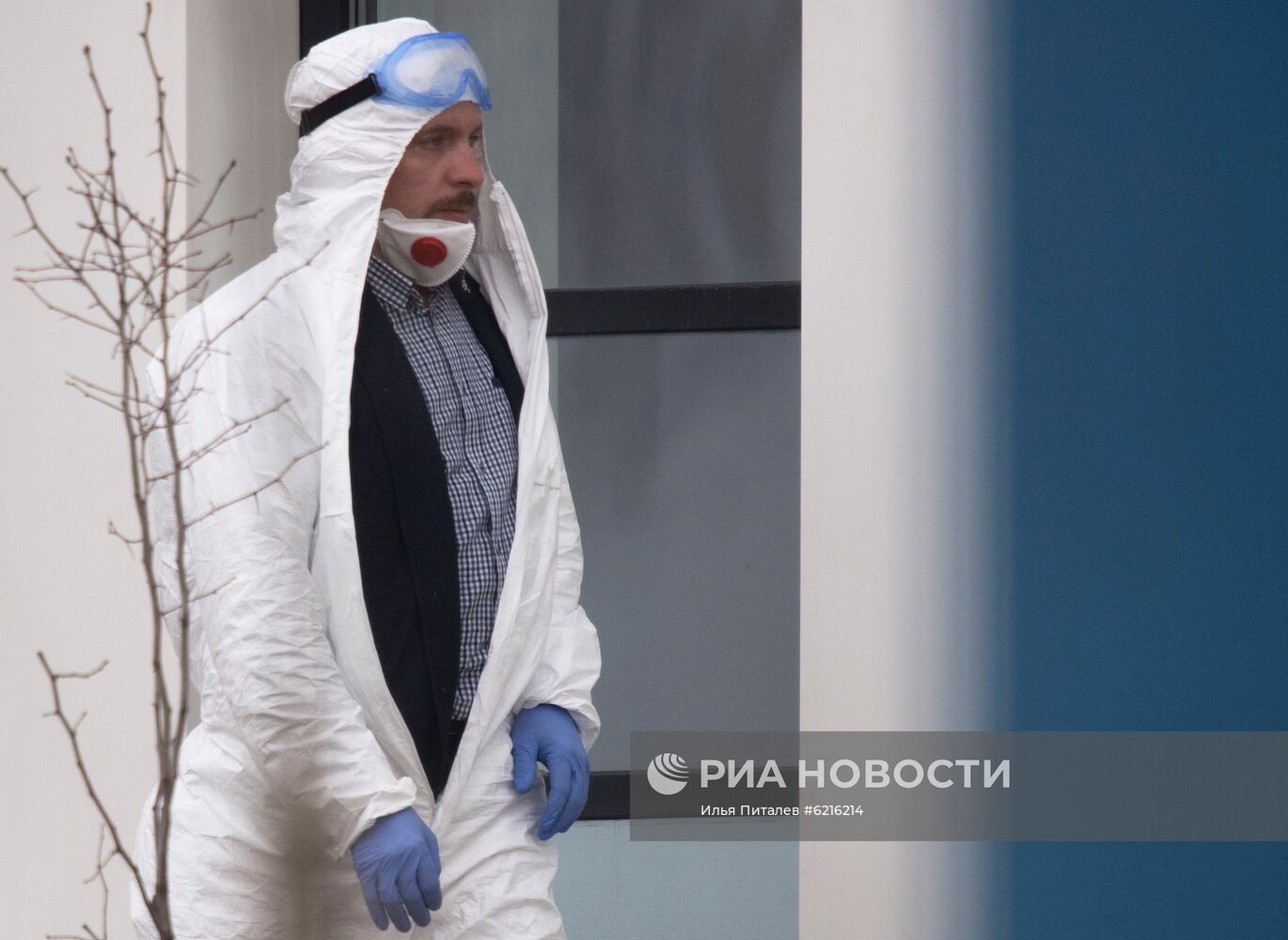 Ситуация у больницы в Коммунарке