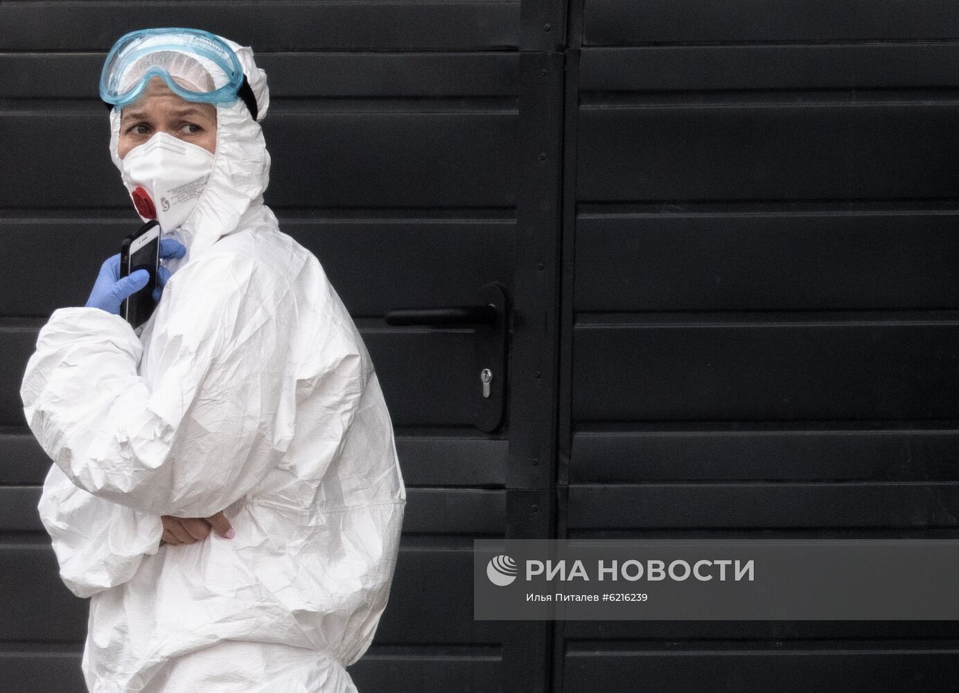 Ситуация у больницы в Коммунарке