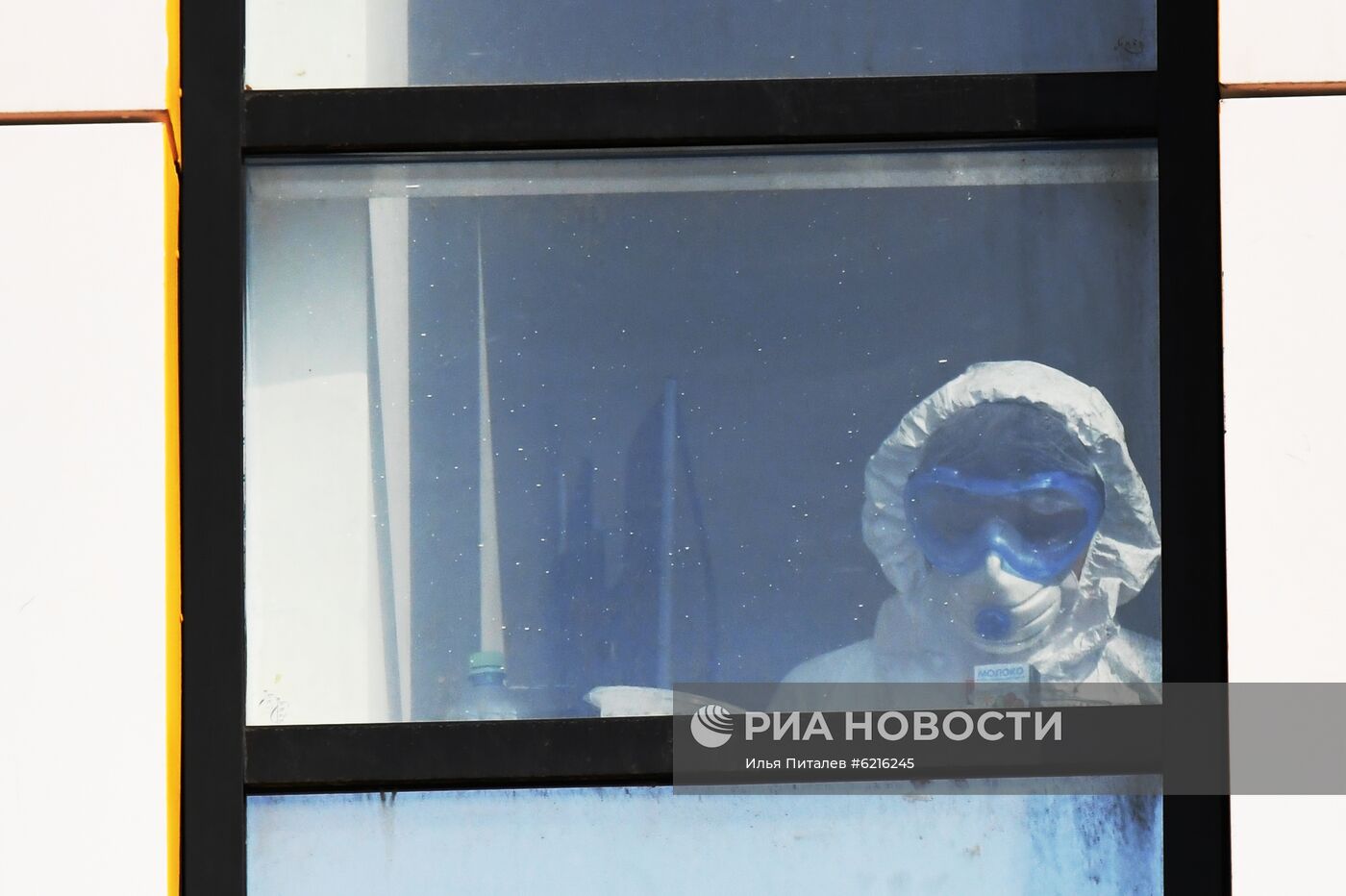 Ситуация у больницы в Коммунарке