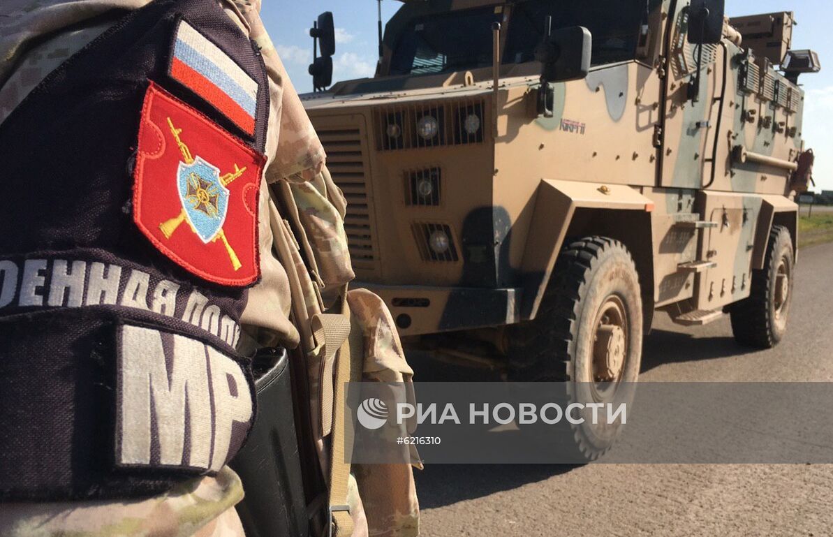 Совместное российско-турецкое патрулирование участка трассы М-4 в зоне Идлиб
