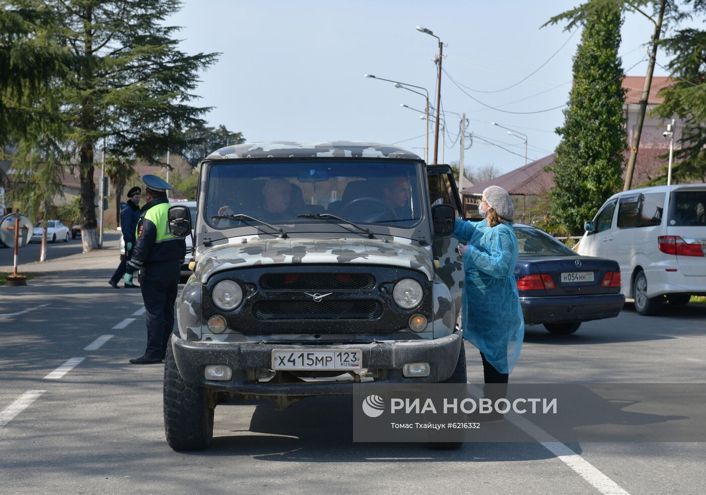 Абхазия во время режима ЧП | РИА Новости Медиабанк