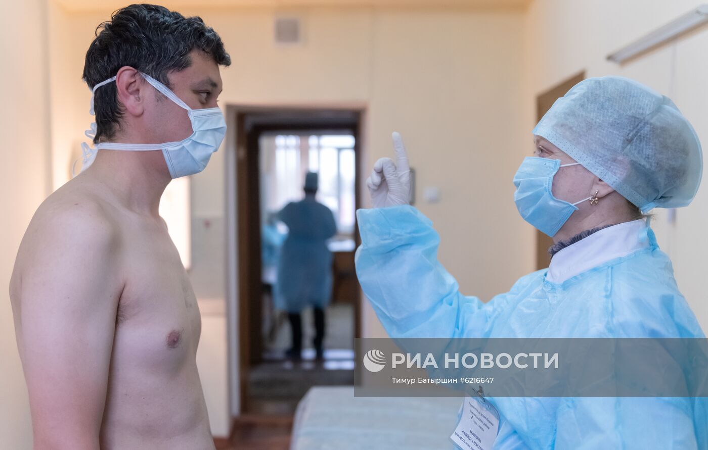 Спецсборы военнообязанных для борьбы с коронавирусом в Казахстане