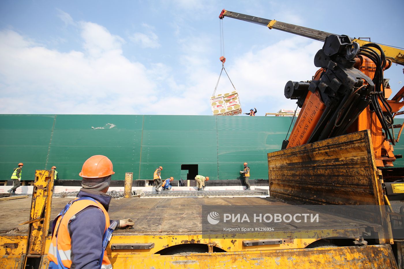 Строительство инфекционных центров в городах России