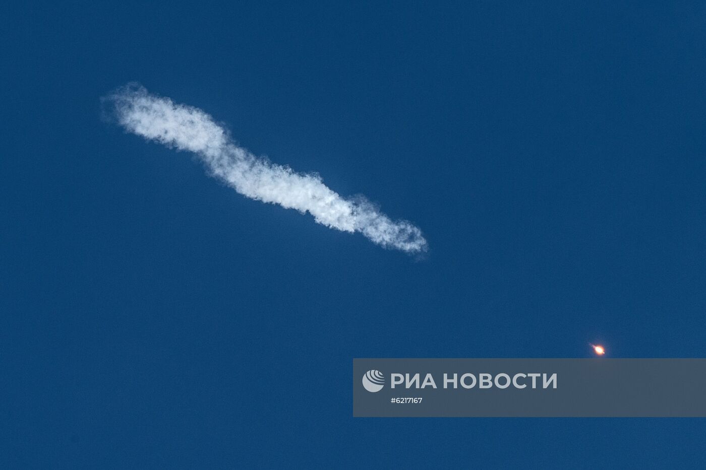 Запуск пилотируемого корабля "Союз МС-16" с экипажем МКС-63