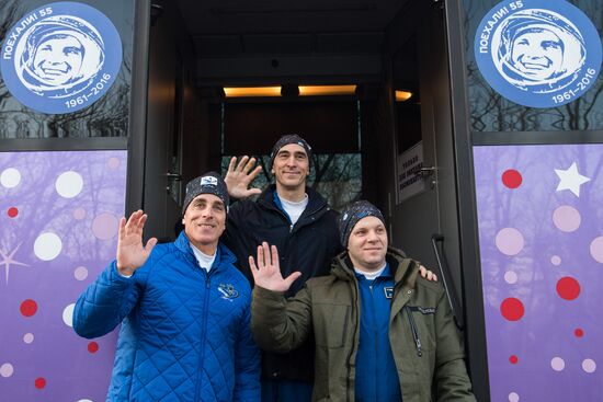 Запуск пилотируемого корабля "Союз МС-16" с экипажем МКС-63