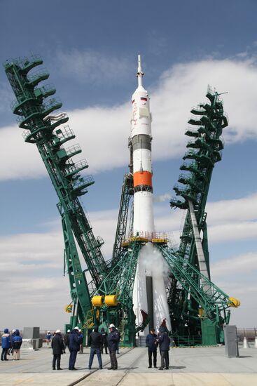 Запуск пилотируемого корабля "Союз МС-16" с экипажем МКС-63