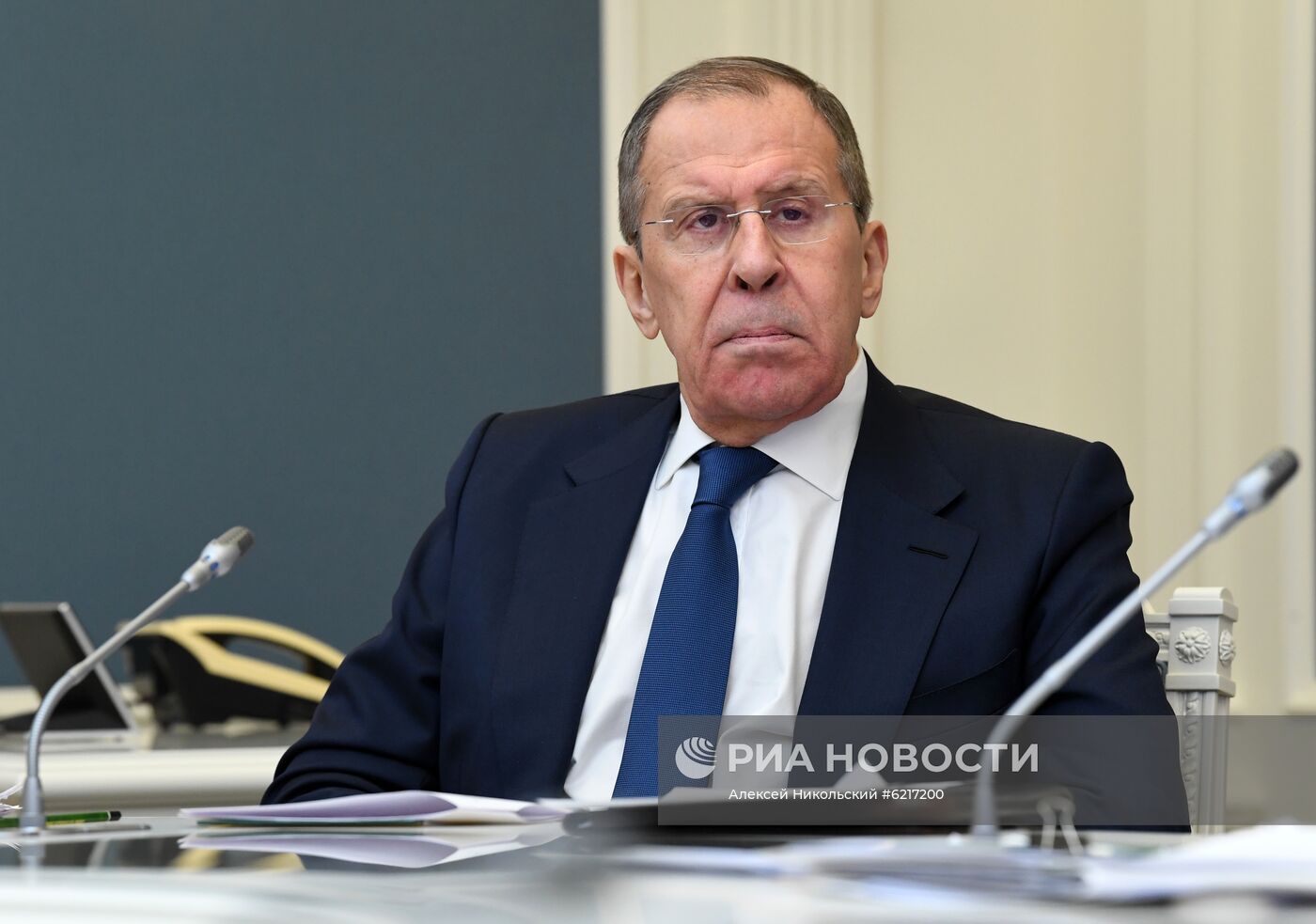 Президент РФ В. Путин провел заседание комиссии ВТС