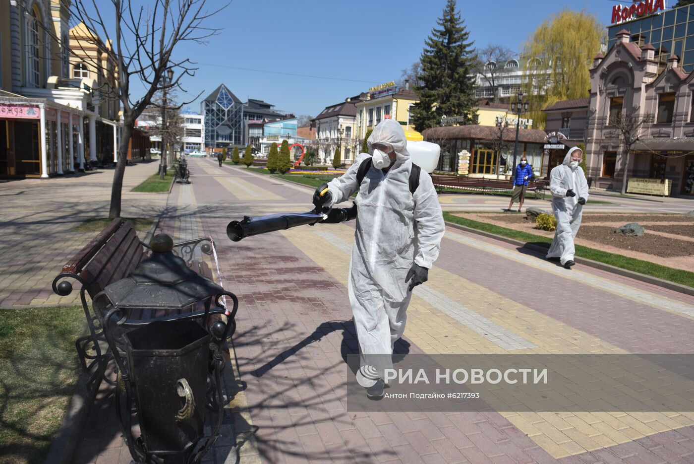 Дезинфекция курортных мест в Кисловодске