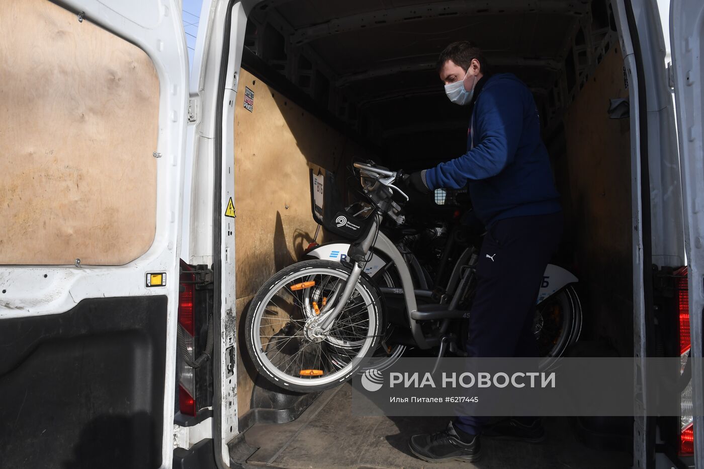 Открытие сезона проката велосипедов в Москве