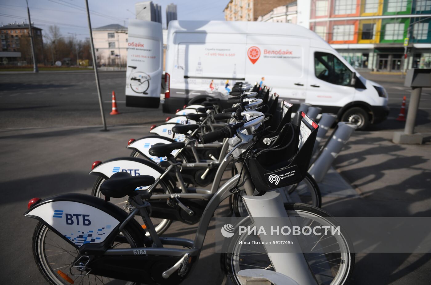 Открытие сезона проката велосипедов в Москве