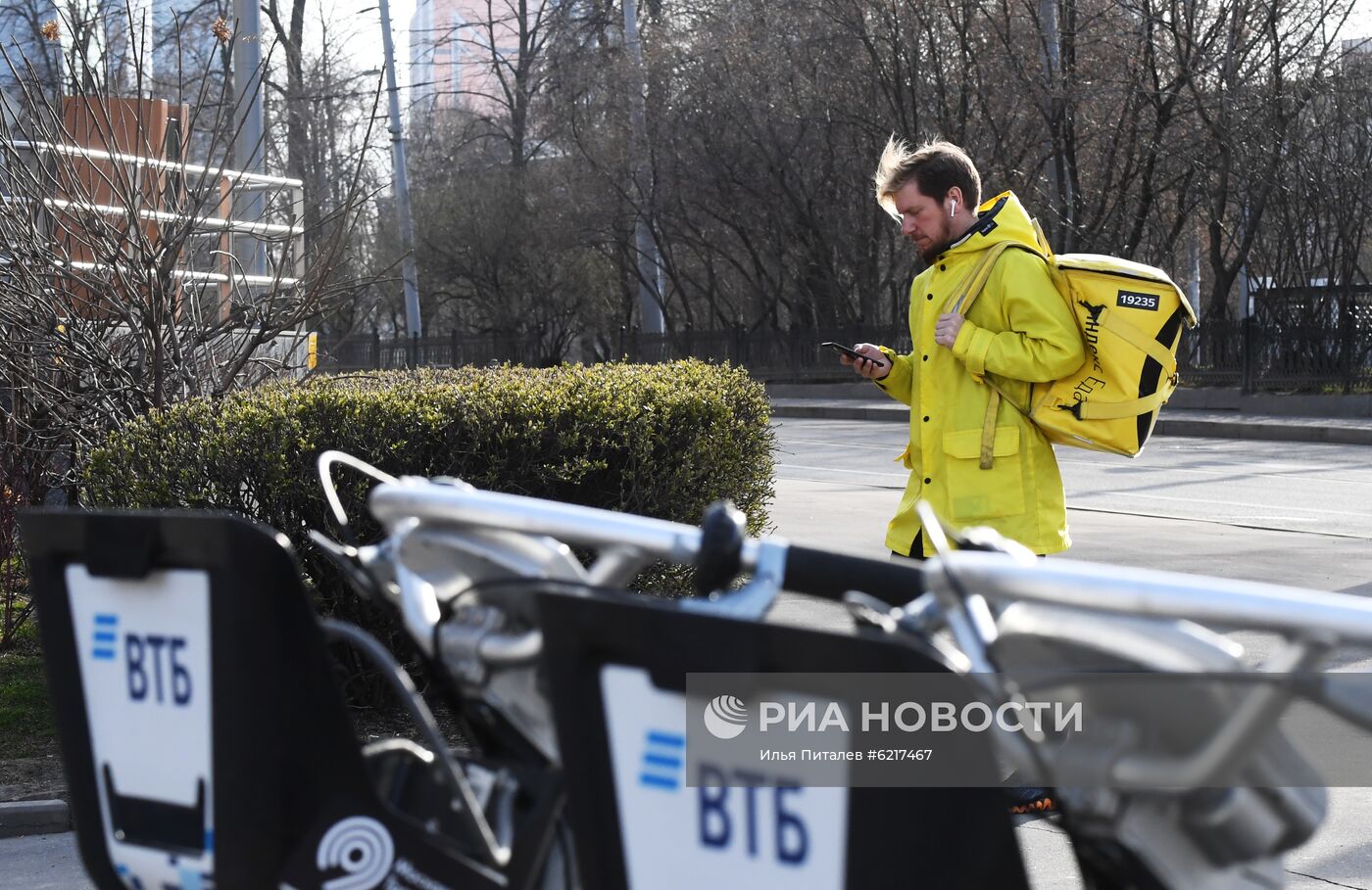 Открытие сезона проката велосипедов в Москве