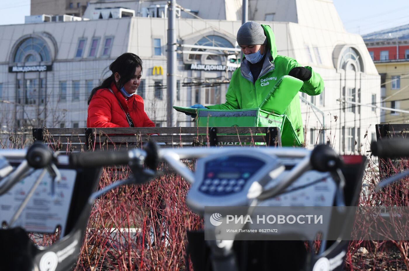 Открытие сезона проката велосипедов в Москве