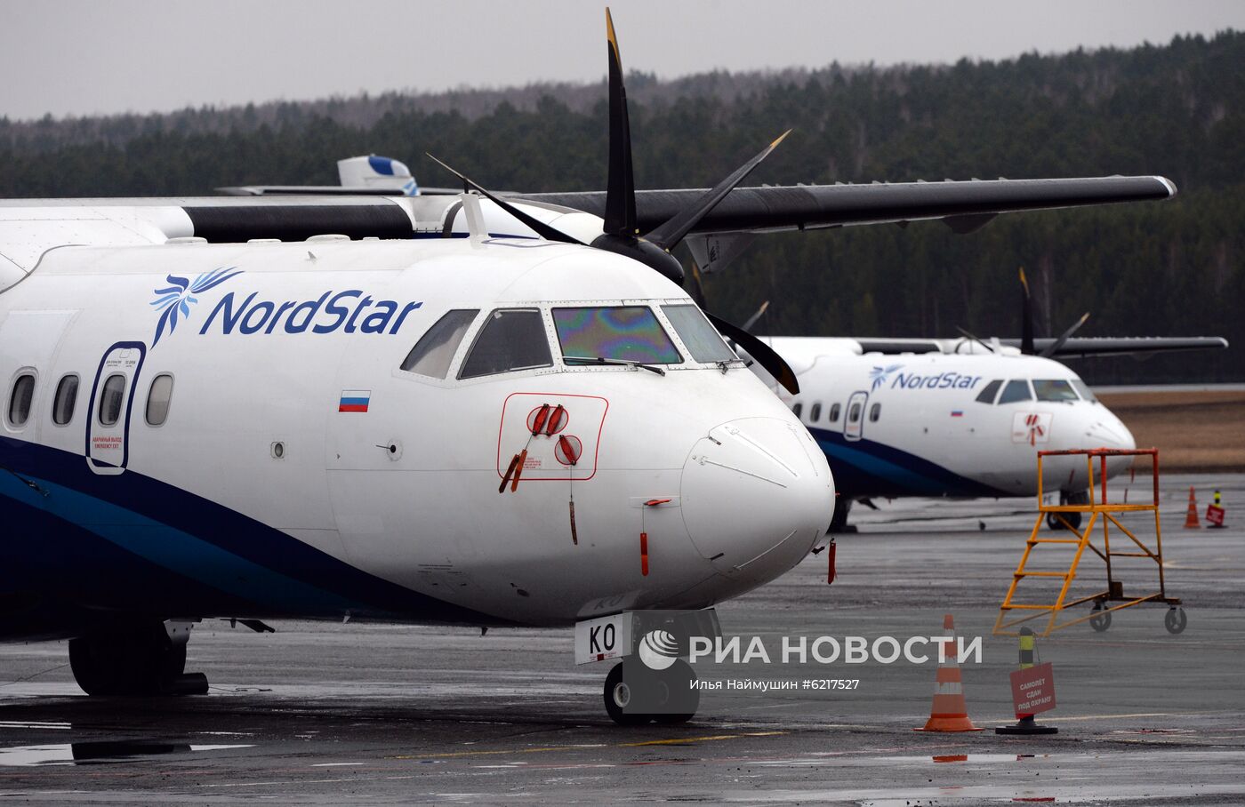 Аэропорт имени Хворостовского в Красноярске во время пандемии коронавируса