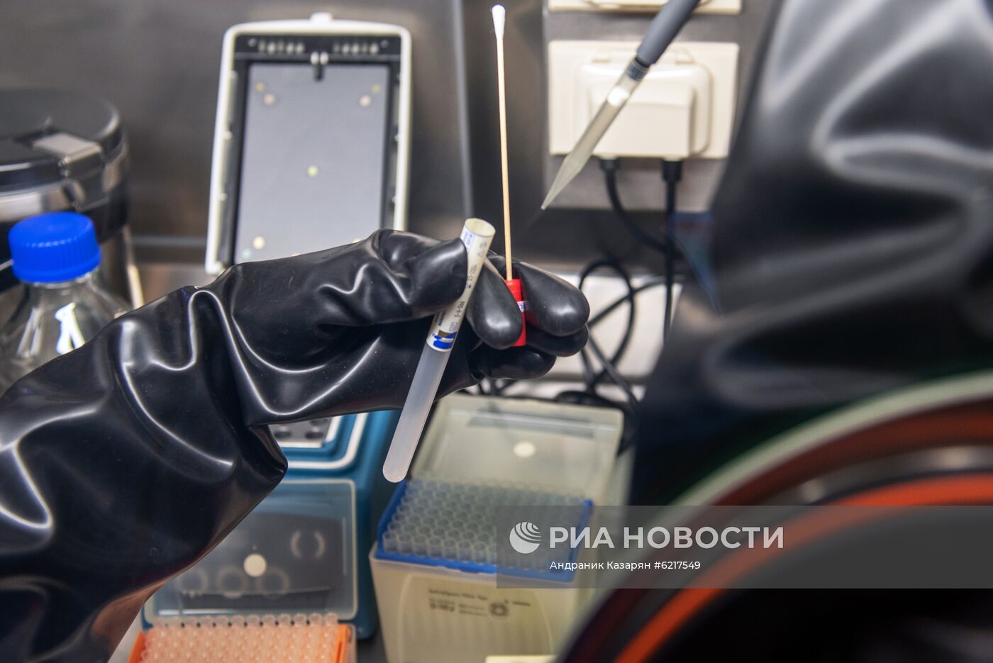 Российская мобильная лаборатория в Армении