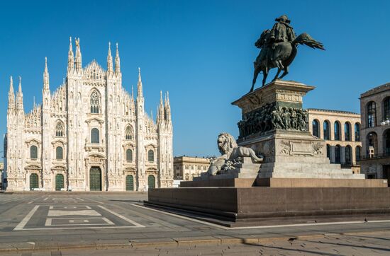 Ситуация в Милане в связи с коронавирусом