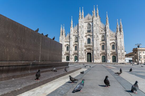 Ситуация в Милане в связи с коронавирусом