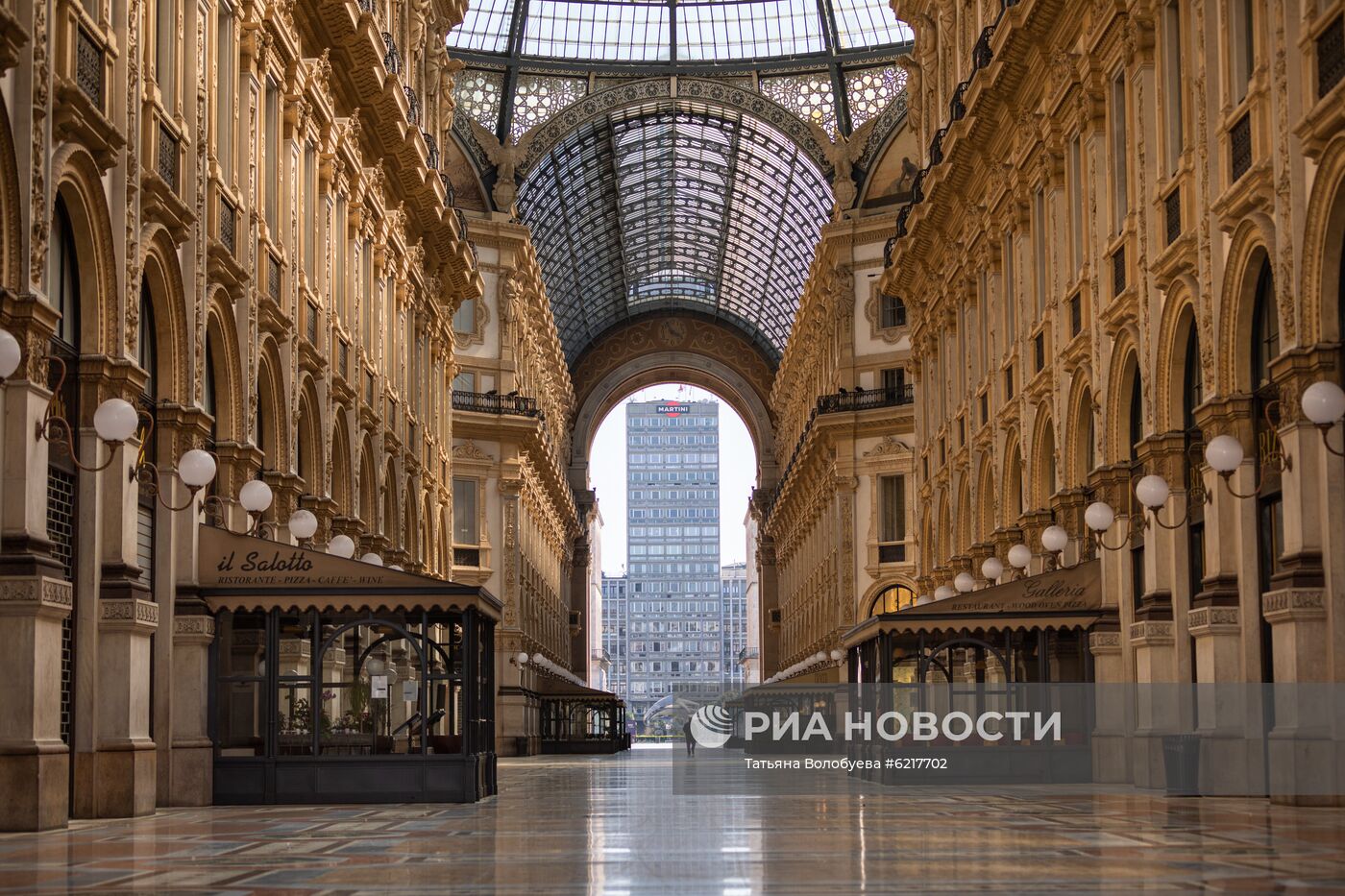 Ситуация в Милане в связи с коронавирусом