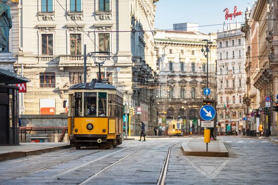 Ситуация в Милане в связи с коронавирусом