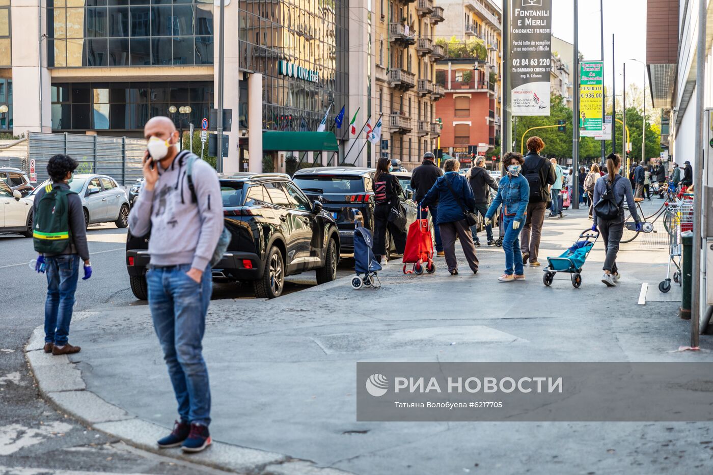 Ситуация в Милане в связи с коронавирусом