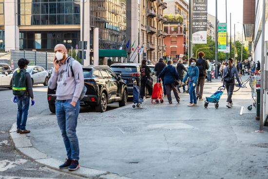 Ситуация в Милане в связи с коронавирусом