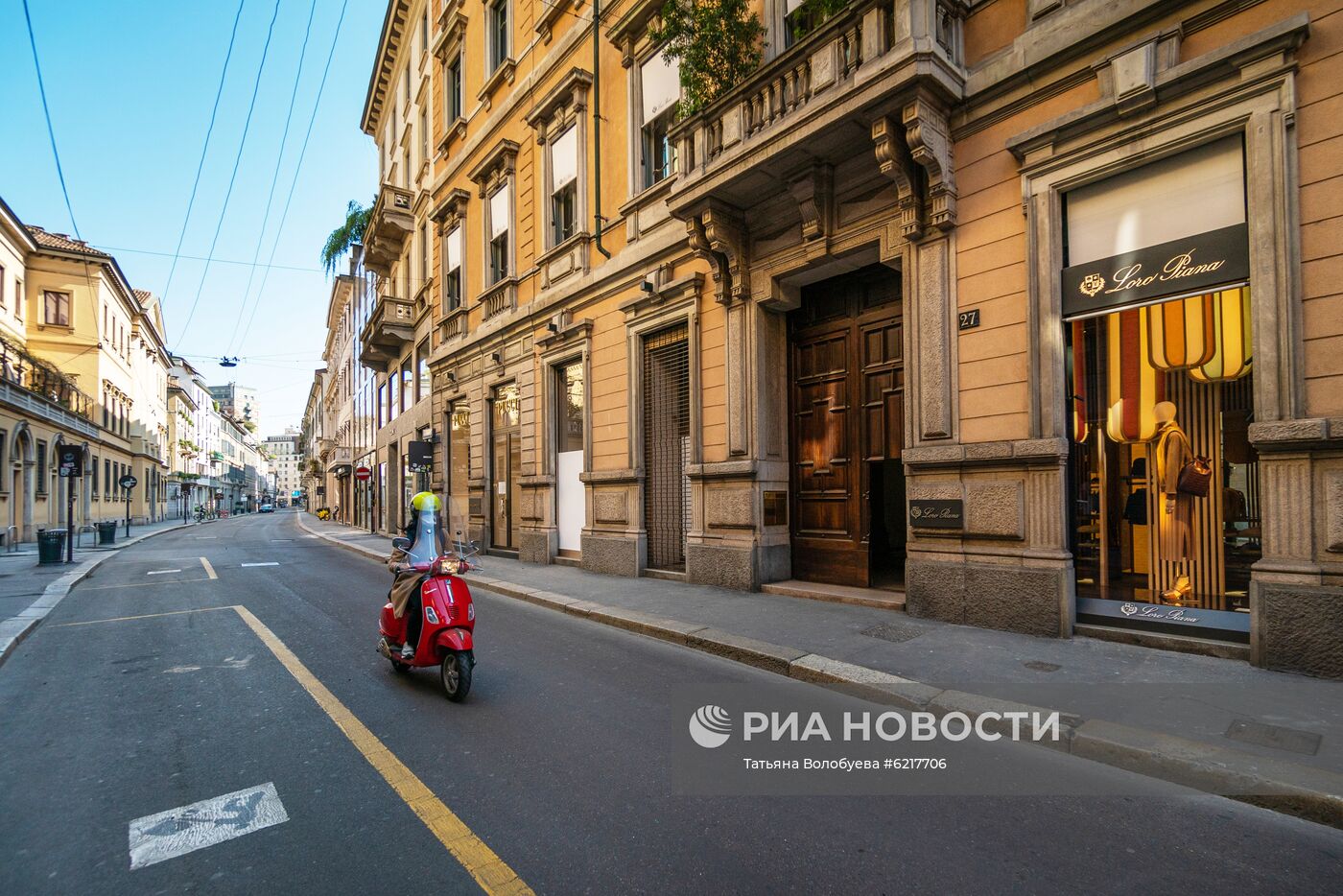 Ситуация в Милане в связи с коронавирусом