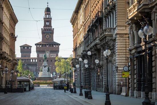 Ситуация в Милане в связи с коронавирусом