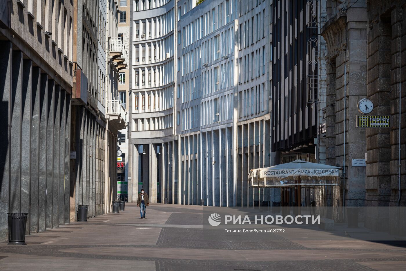 Ситуация в Милане в связи с коронавирусом