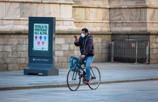 Ситуация в Милане в связи с коронавирусом