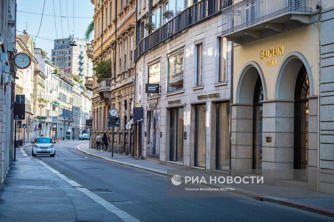 Ситуация в Милане в связи с коронавирусом