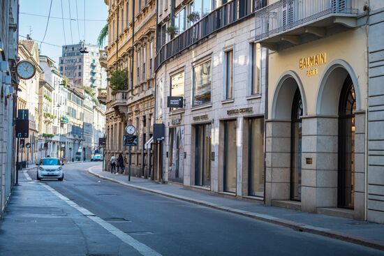 Ситуация в Милане в связи с коронавирусом